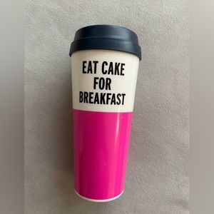 Kate Spade travel coffee mug